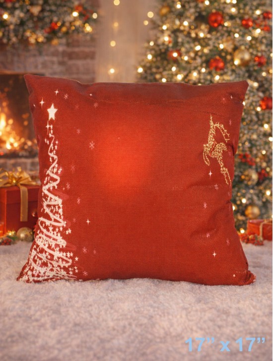 Christmas Spirit Cushion W/ Filler